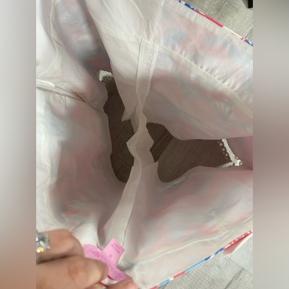 Lilly Pulitzer Pink & Blue Floral Skort Size 6 - Picture 8 of 9